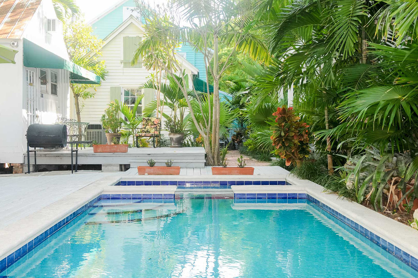 Bahama Gardens – waterfront marina boutique inn in Key West, Florida Keys
